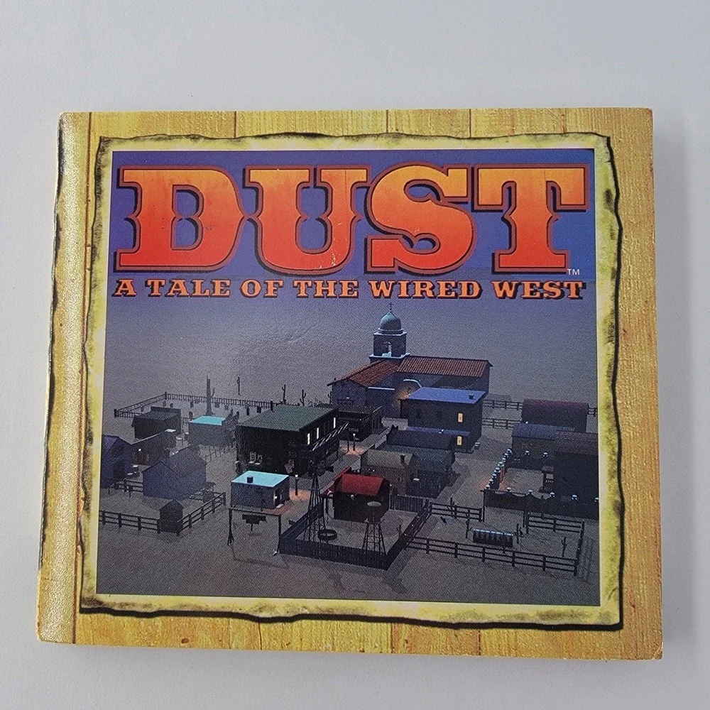 Vtg Pc Windows 95 Dust A Tale Of The Wired West‎ CD-Rom 90s